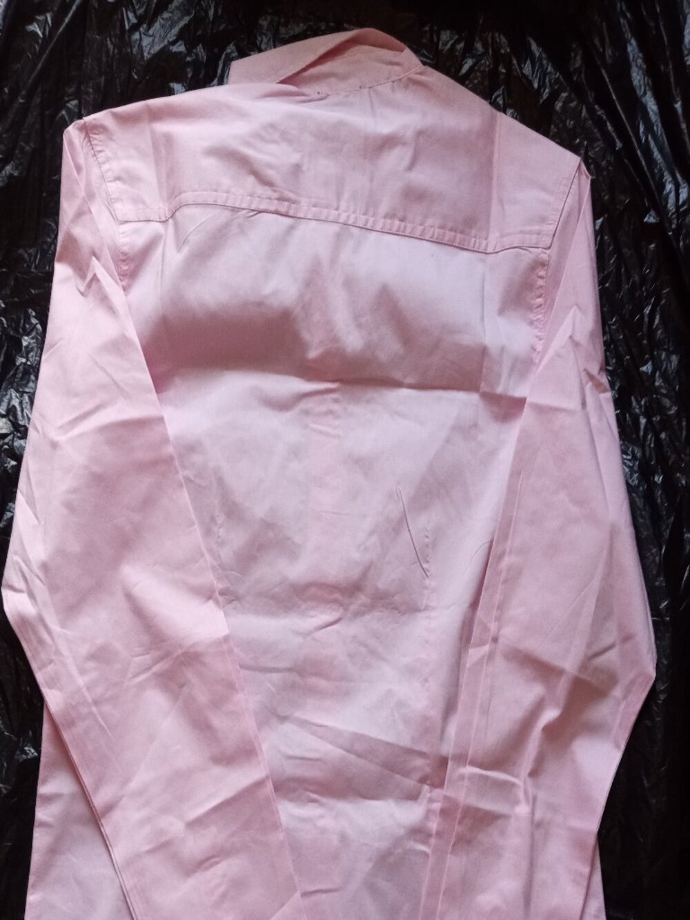 NWT BoohooMan Pink Button Up Dress Shirt Mens XS - Picture 4 of 4